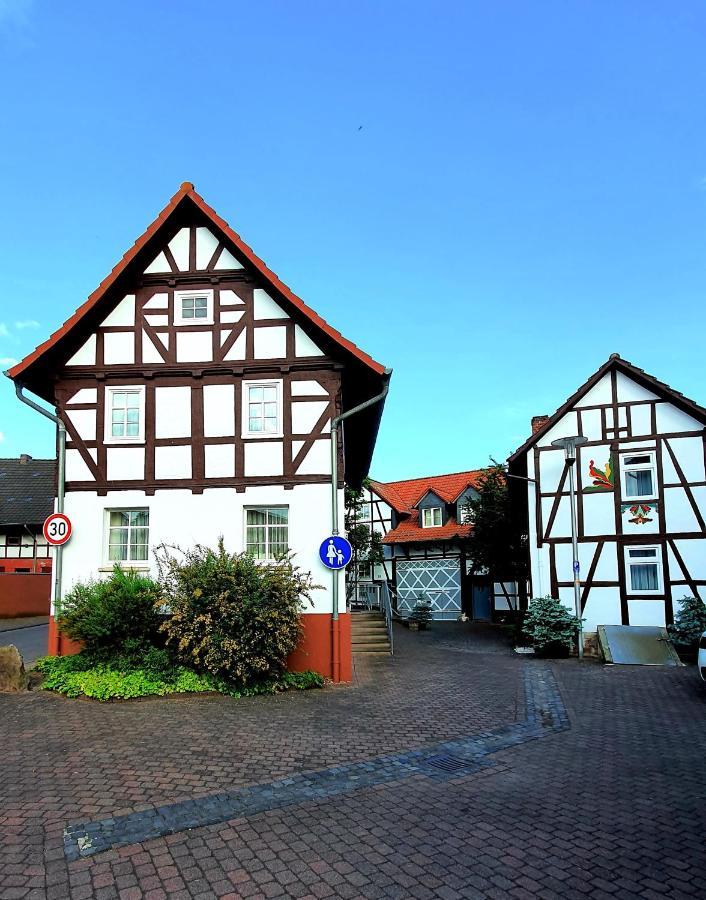 Zur Krone - Ferienhaus 2 Widdershausen Bagian luar foto