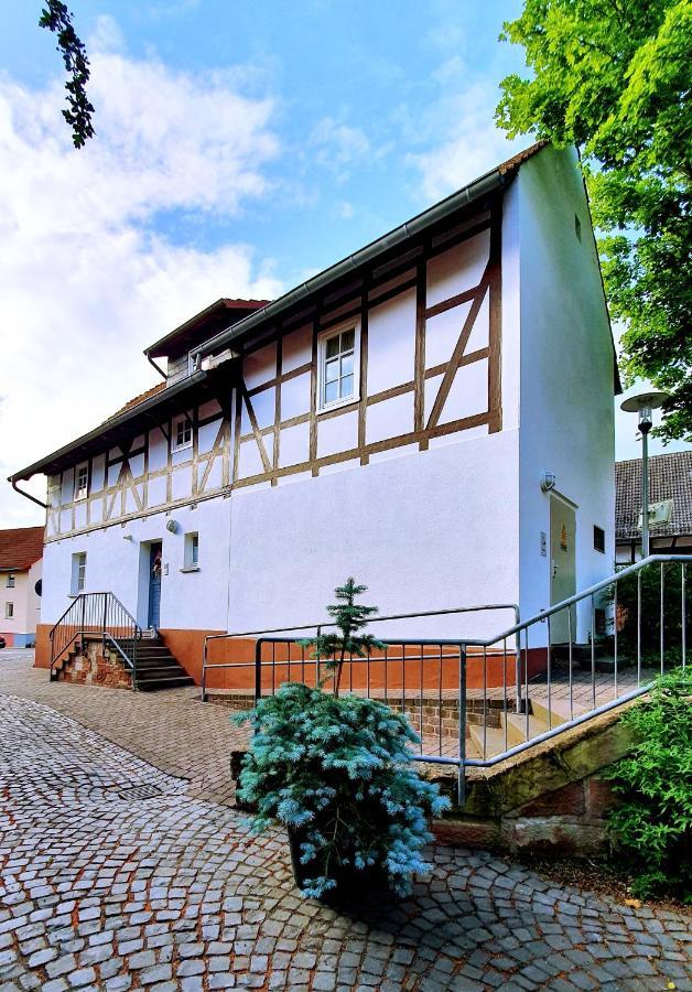 Zur Krone - Ferienhaus 2 Widdershausen Bagian luar foto